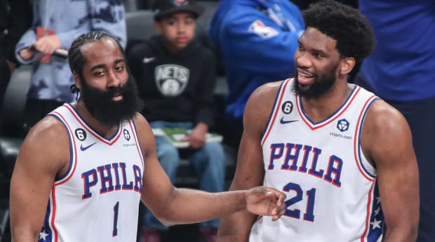 James Harden Had the Perfect Gift for Joel Embiid After MVP