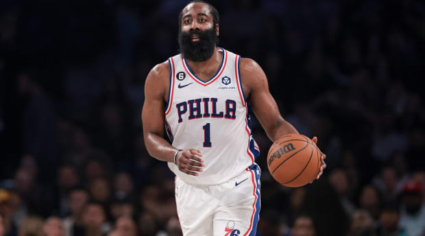 Report: James Harden to Explore Trades Away From 76ers After Picking Up Player Option