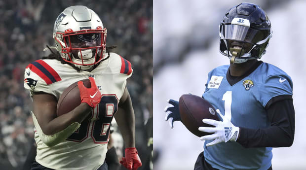 Fantasy Football Rankings: Rhamondre Stevenson vs. Travis Etienne