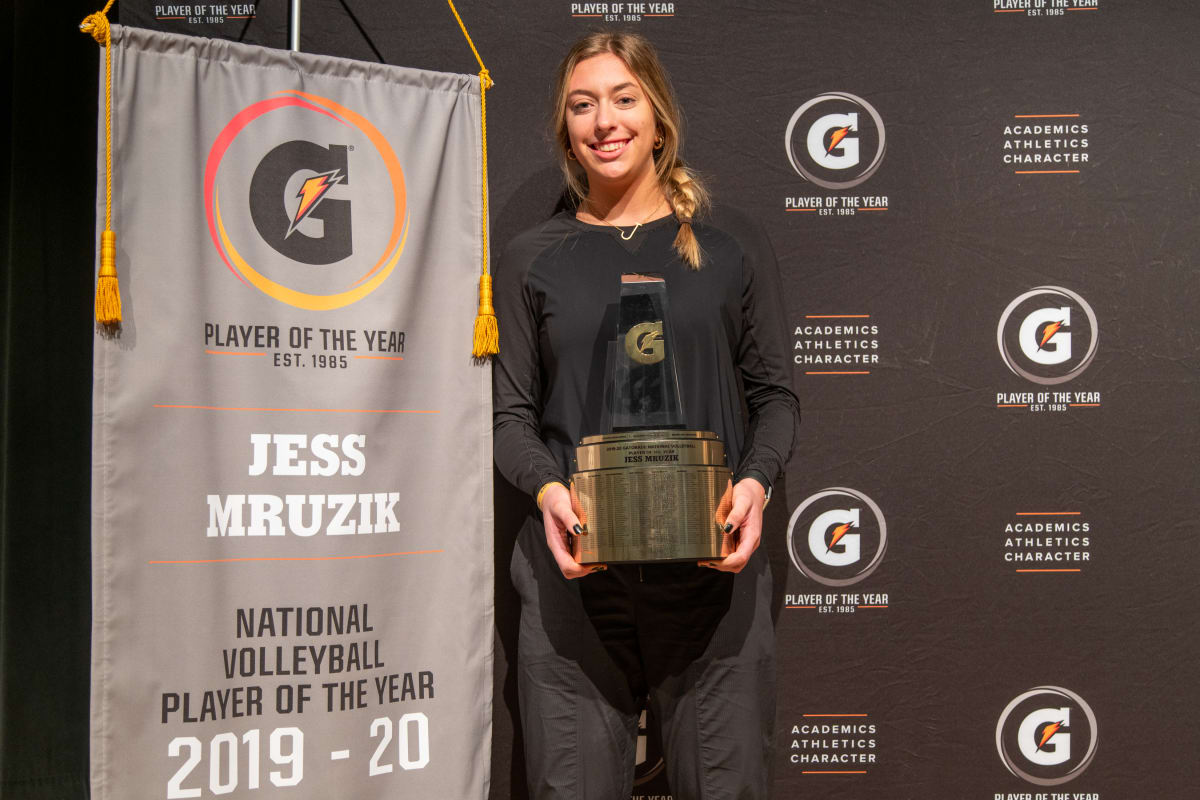 Jess Mruzik Named 2019-20 Gatorade National Volleyball Player of the Year