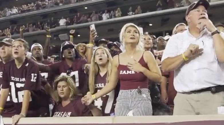 Texas A&M Kicker Seth Small's Wife, Family Broke Down in Tears After Game-Winner vs. Bama