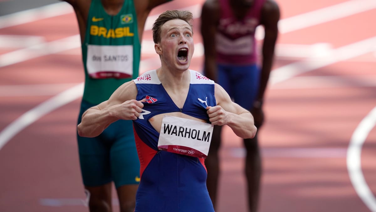 Karsten Warholm destroys 400 meter hurdles world record in ...