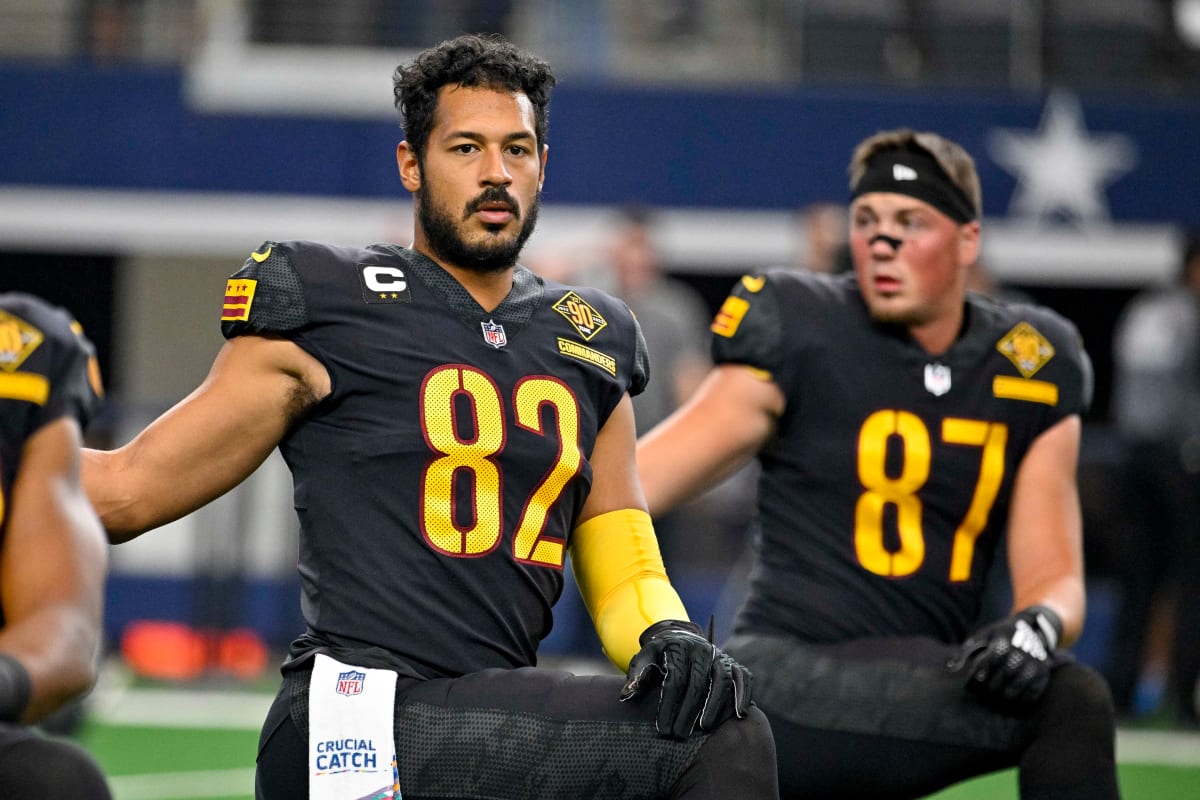 Washington Commanders Logan Thomas at Practice