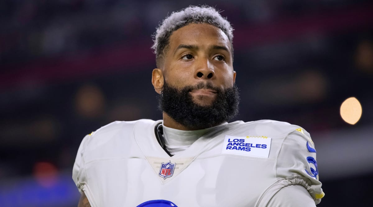 Odell Beckham Jr. breaks down after Rams win Super Bowl LVI - Sports  Illustrated