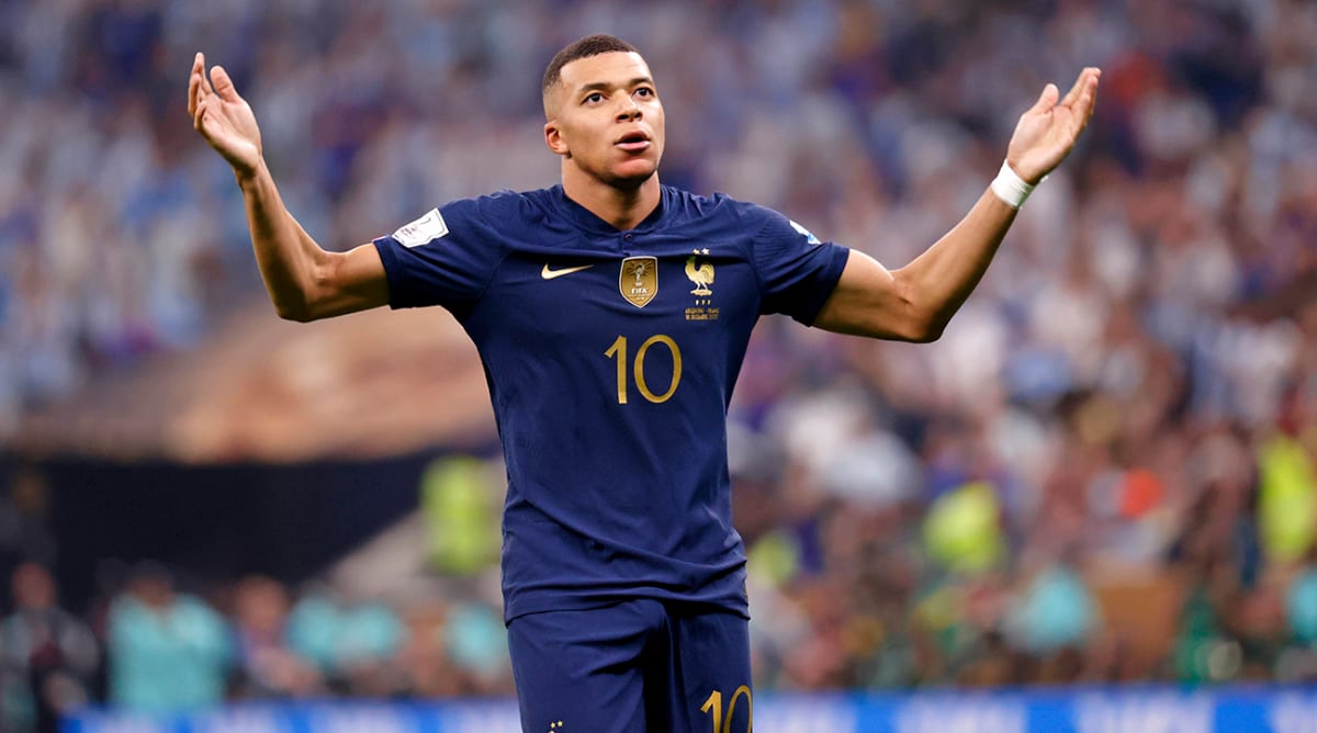 France's Kylian Mbappe second player to score a hat-trick in World