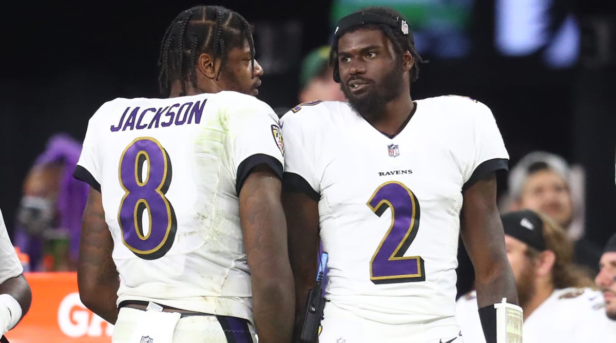 Ravens QB Tyler Huntley says he's 'got a good chance' to play vs