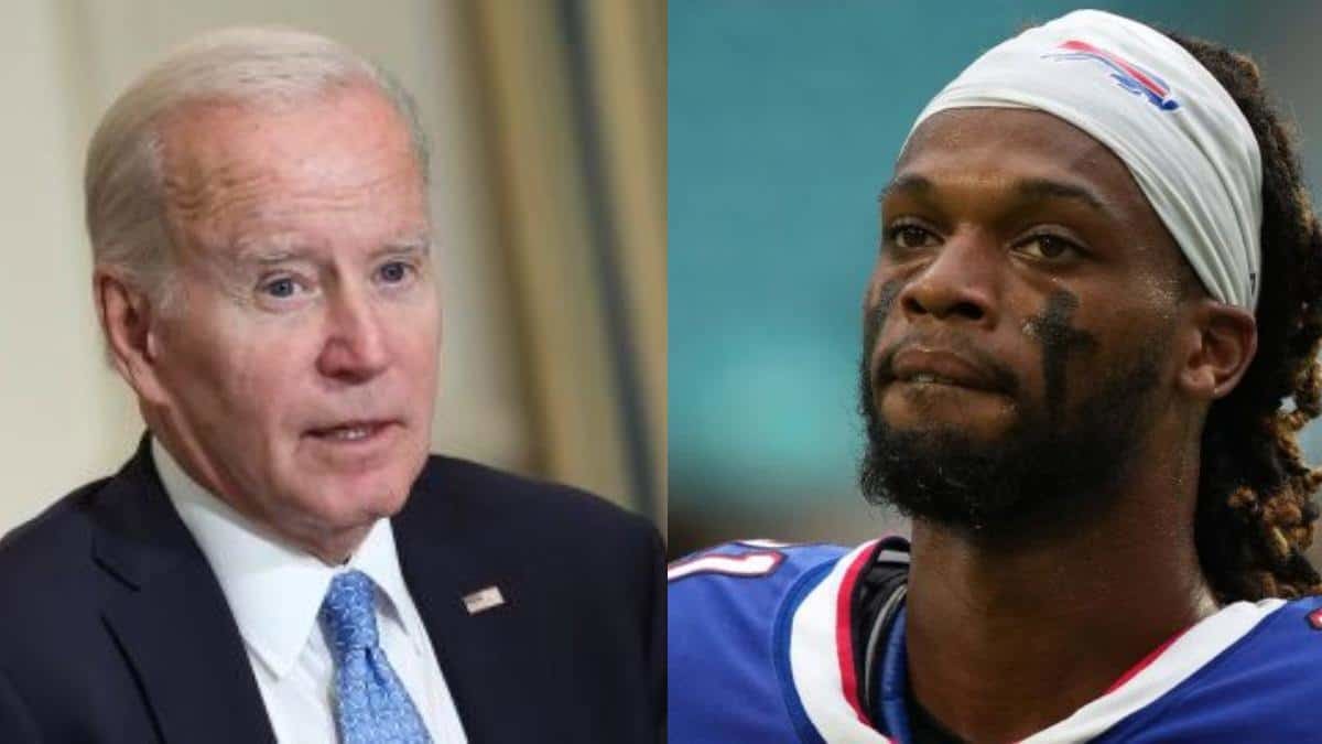 Damar Hamlin gives President Biden hint about his playing future 