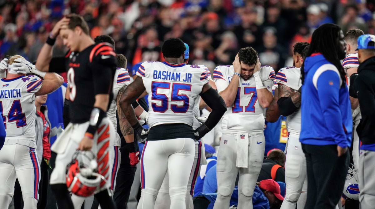 NFL denies ESPN's 'five minutes' report after Bills' Damar Hamlin collapsed  on field