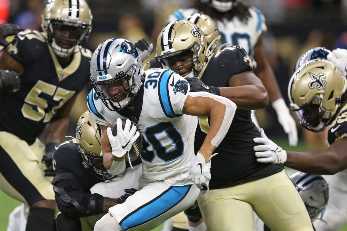 Saints Run D Looks to Finish Strong Against Surging Panthers Running Game