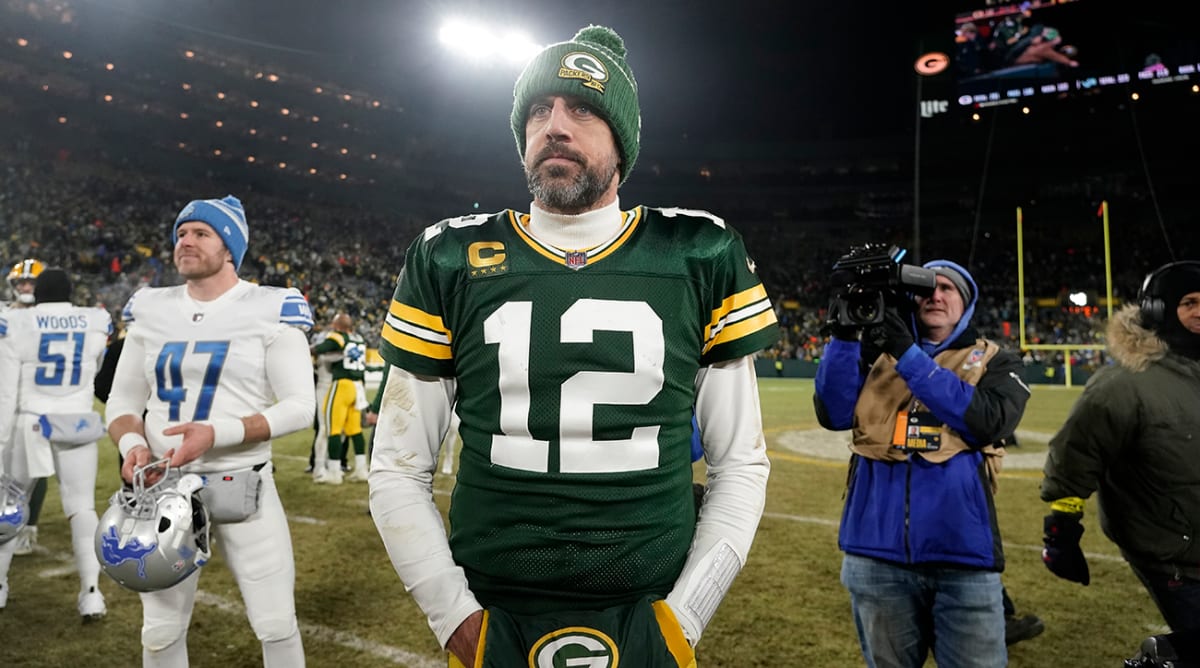 PFF on X: Could we see Aaron Rodgers in a different jersey next