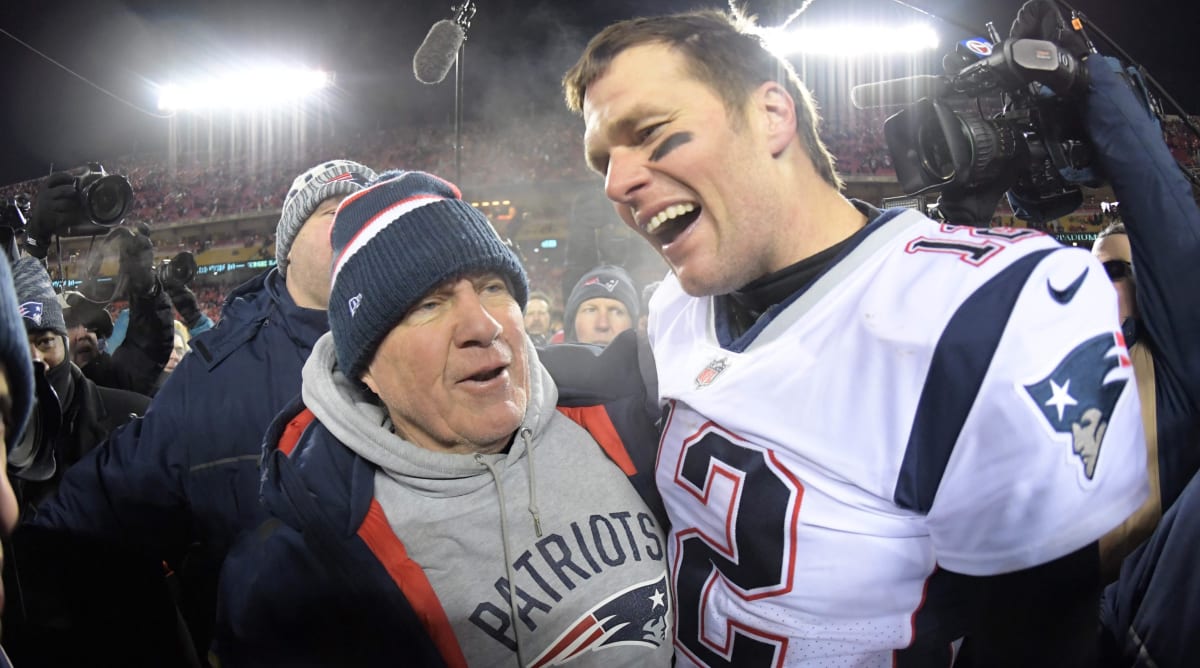 Tom Brady gets emotional as Bill Belichick heaps praise on his former QB:  'The greatest  it was incredible'