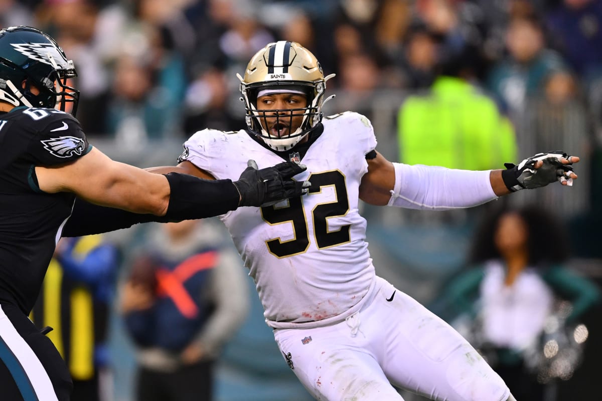 NFC Teams Plunder Saints Defensive Free Agents Marcus Davenport, Kaden Elliss