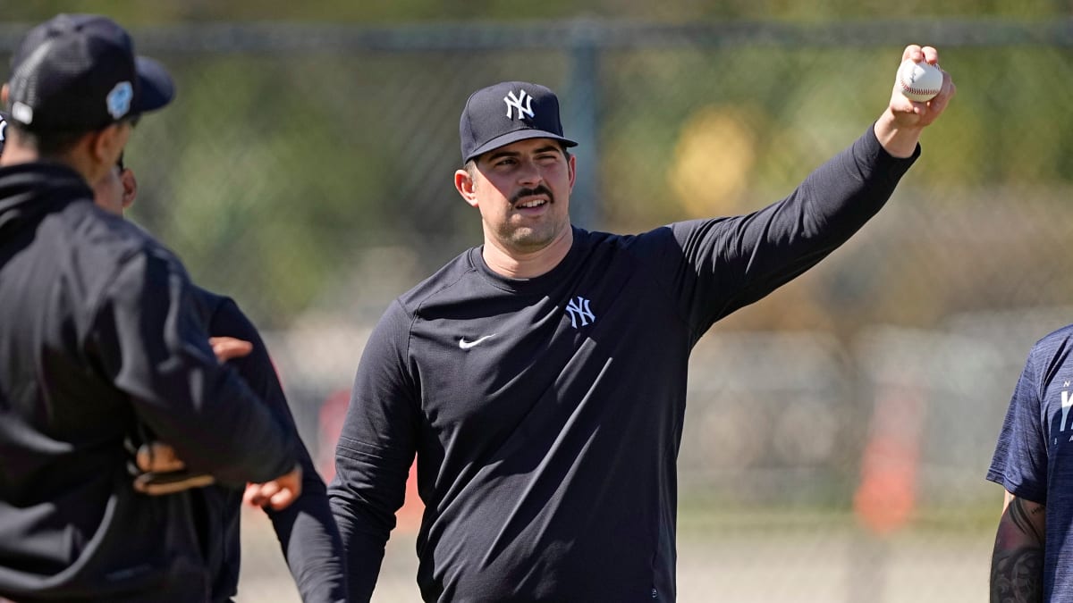 Yankees pitcher Carlos Rodon leaves his start against the Astros