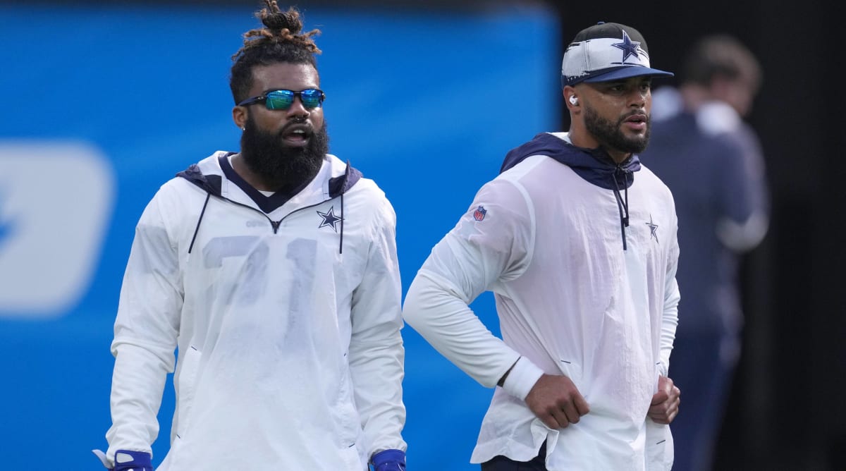 Prescott, Elliott former teammates with Cowboys