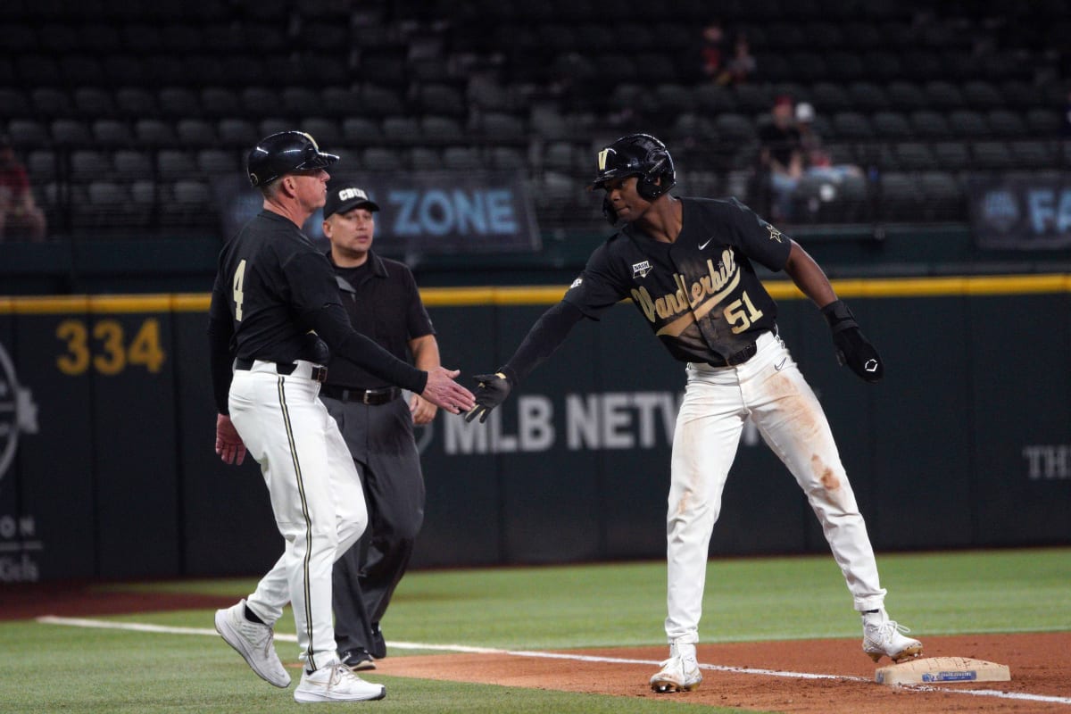 ESPN mock draft has the Angels picking Enrique Bradfield Jr., an OF from  Vanderbilt. He has elite speed, average bat and he's a plus defender. In  the second slide, I attached his