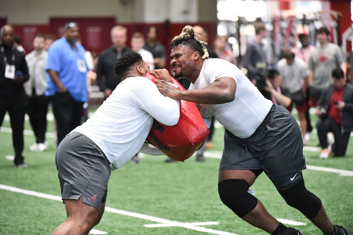 Breaking Down Alabama Football Pro Day Just a Minute BVM Sports