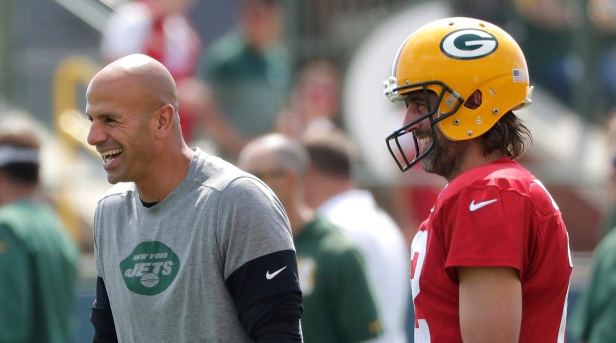 Jets Coach Robert Saleh Was Asked About Aaron Rodgers Situation