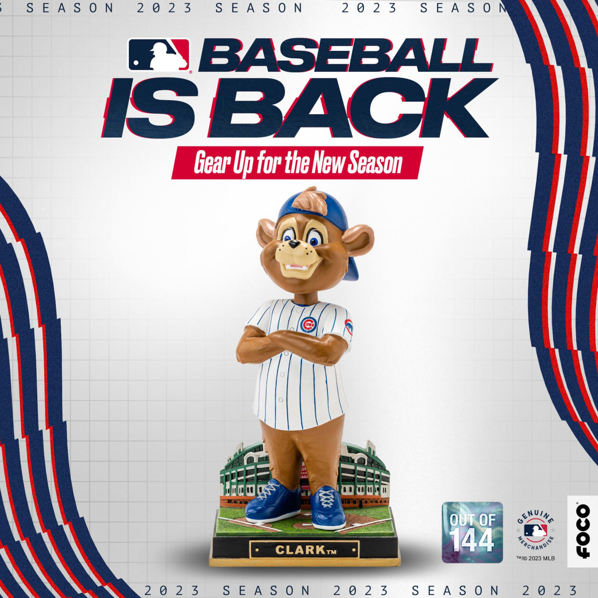 FOCO Releases Cubs MLB Opening Day Mascot Bobblehead Collection - BVM ...