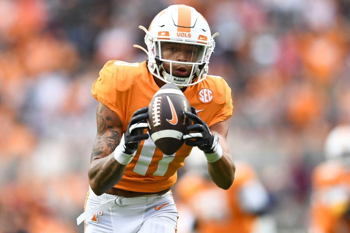 Report: Tennessee's Jalin Hyatt to Visit Saints on Wednesday