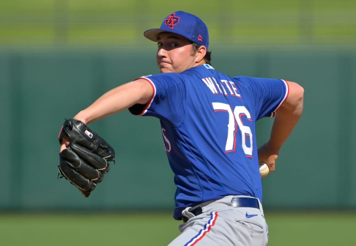 Rangers Prospect Owen White Makes 2023 Debut BVM Sports