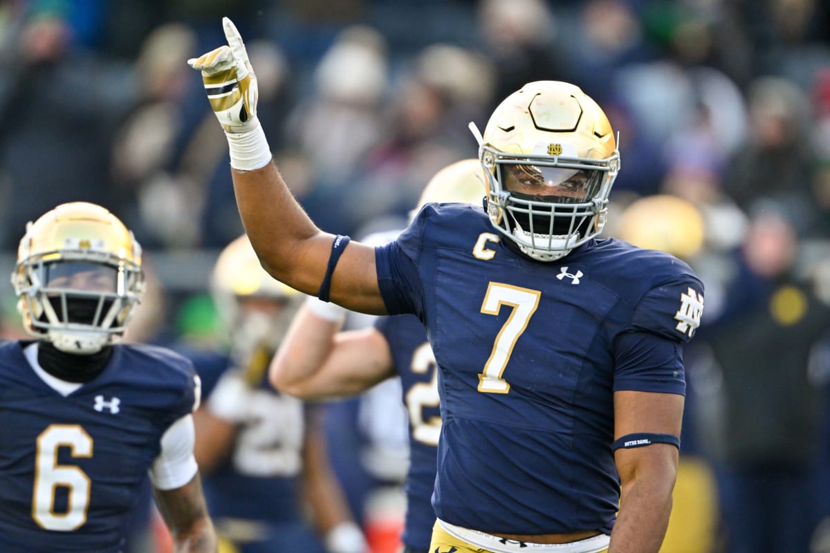 Saints Draft Picks: Notre Dame's Isaiah Foskey Taken at 40th Overall