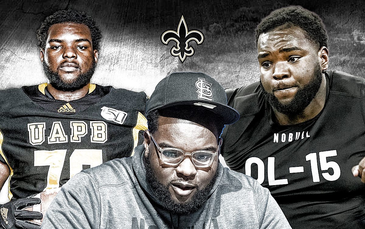 Saints Rookie OL Mark Evans II Begins His NFL Journey, Following Terron Armstead's Footsteps