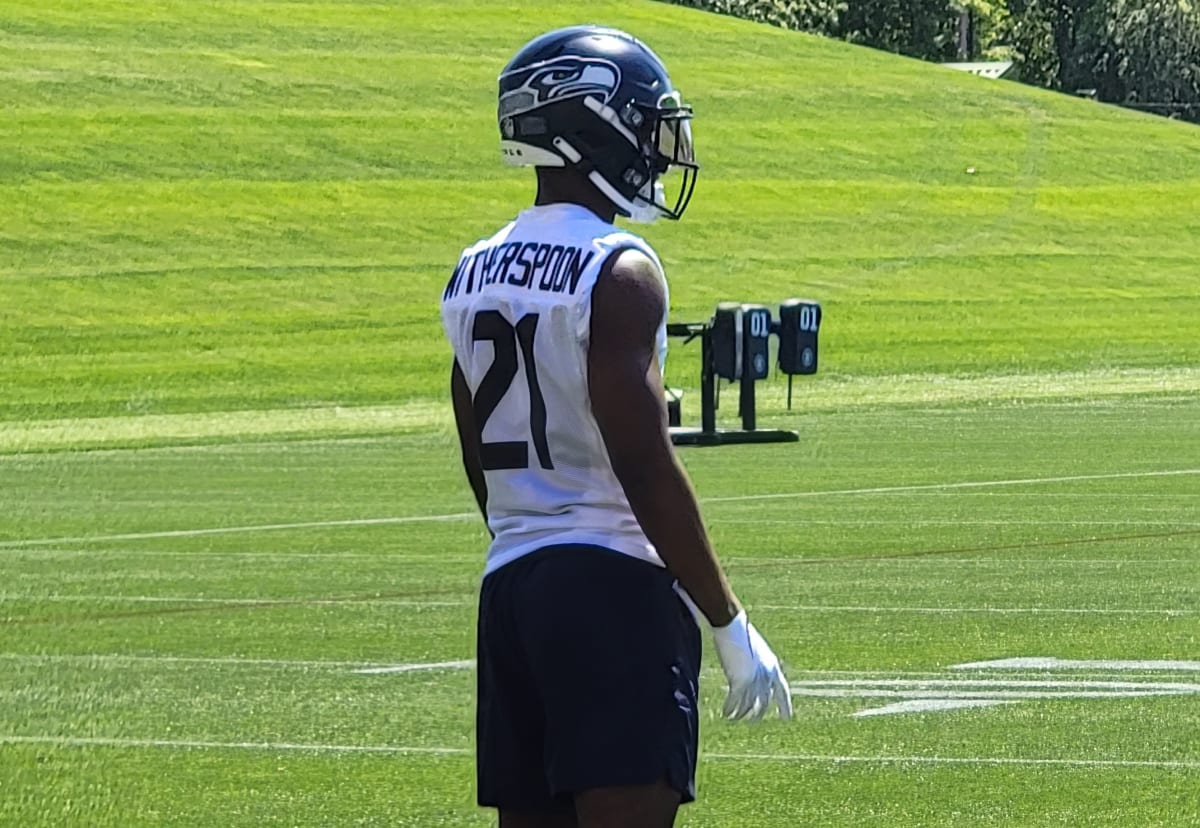 Seahawks Rookie Minicamp Devon Witherspoon, Jaxon SmithNjigba Limited