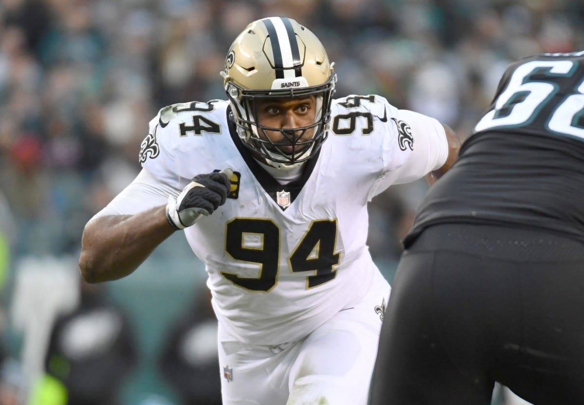 Saints DE Cam Jordan's Ranking, According to PFF