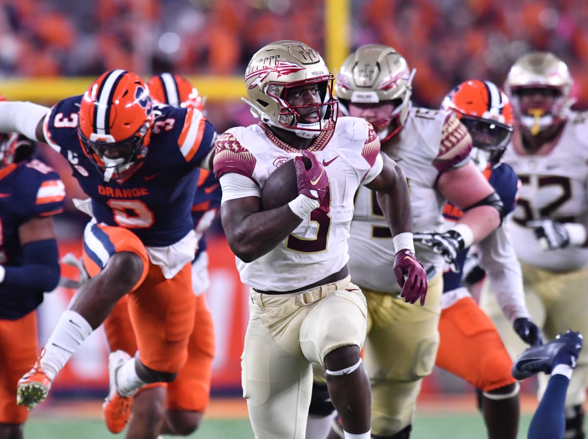 FSU Football's Trey Benson Projected to be Top5 Running Back in 2024