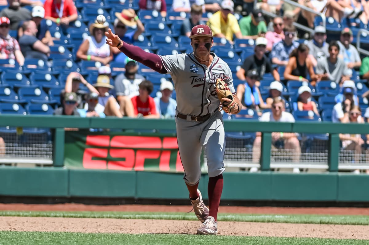 Aggies Third Baseman Trevor Werner Selected By Kansas City Royals In