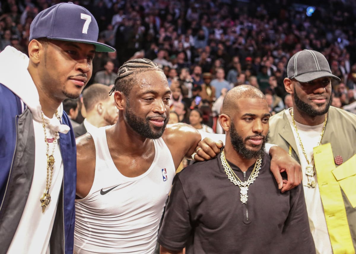 LeBron James Reunites With 'Banana Boat' Crew In Tribute To Former ...