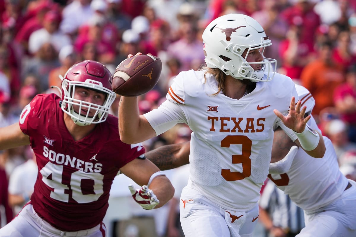 Texas Longhorns favored over Oklahoma Sooners in Red River Rivalry game
