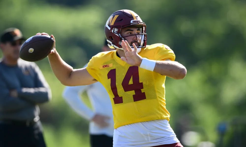 Sam Howell Embraces Starting Role as Washington Commanders' Quarterback ...