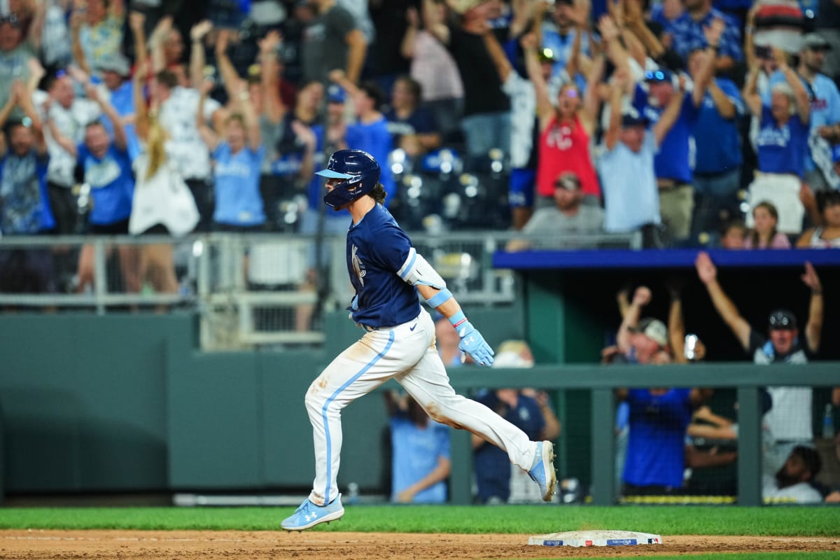 Bobby Witt Jr. Of The Kansas City Royals Makes Baseball History ...