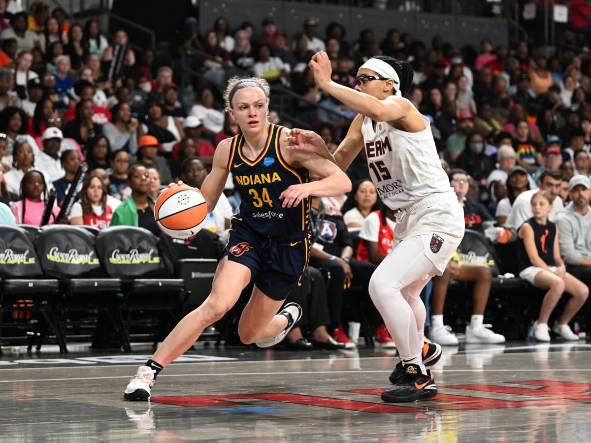 Grace Berger Shines with Efficient Scoring in Indiana Fever's Game