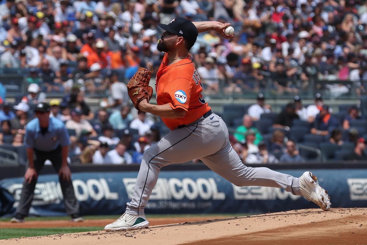 Houston Astros Receive Positive Injury Update on Jose Urquidy