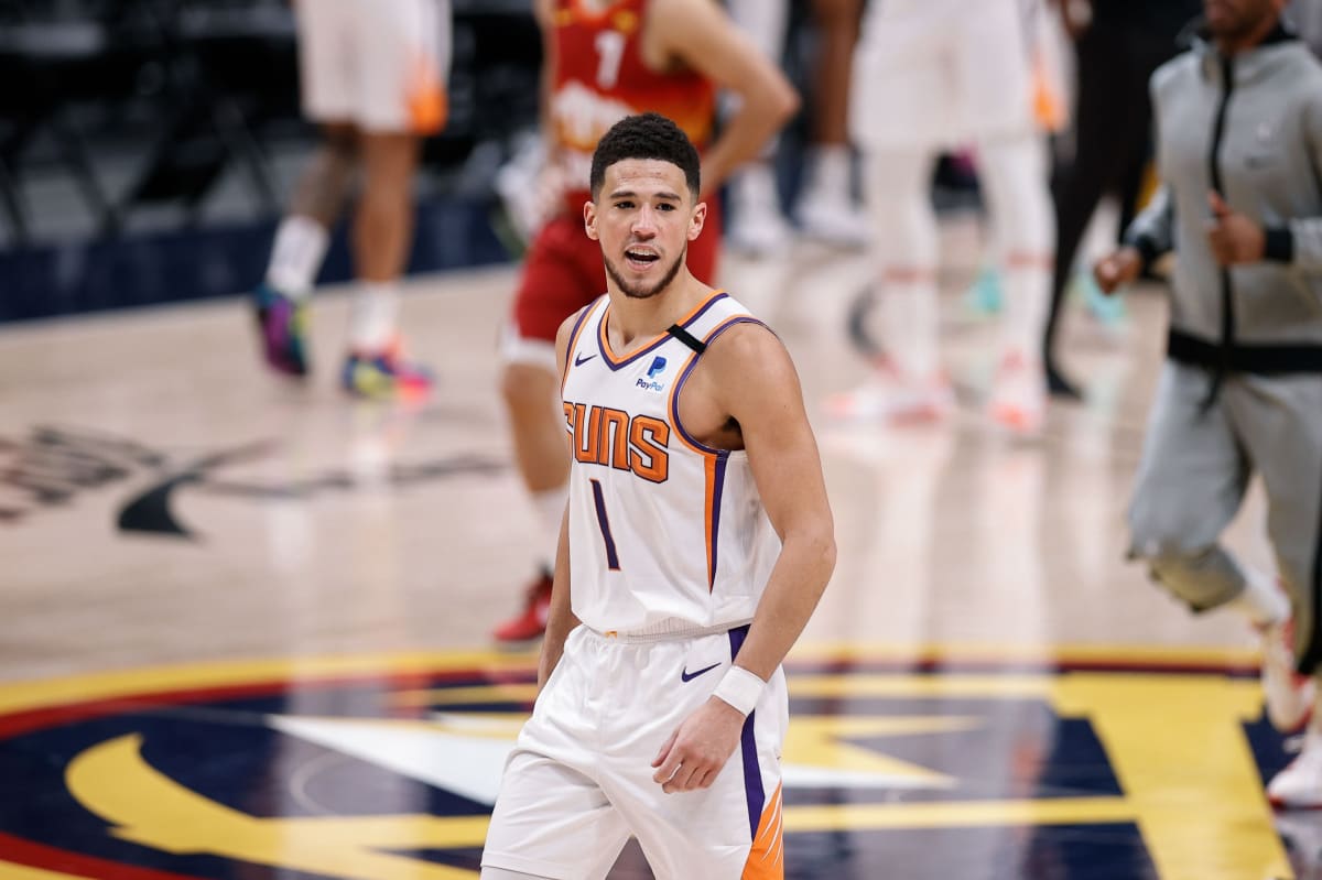 Phoenix Suns' Devin Booker again voted NBA's best shooting guard