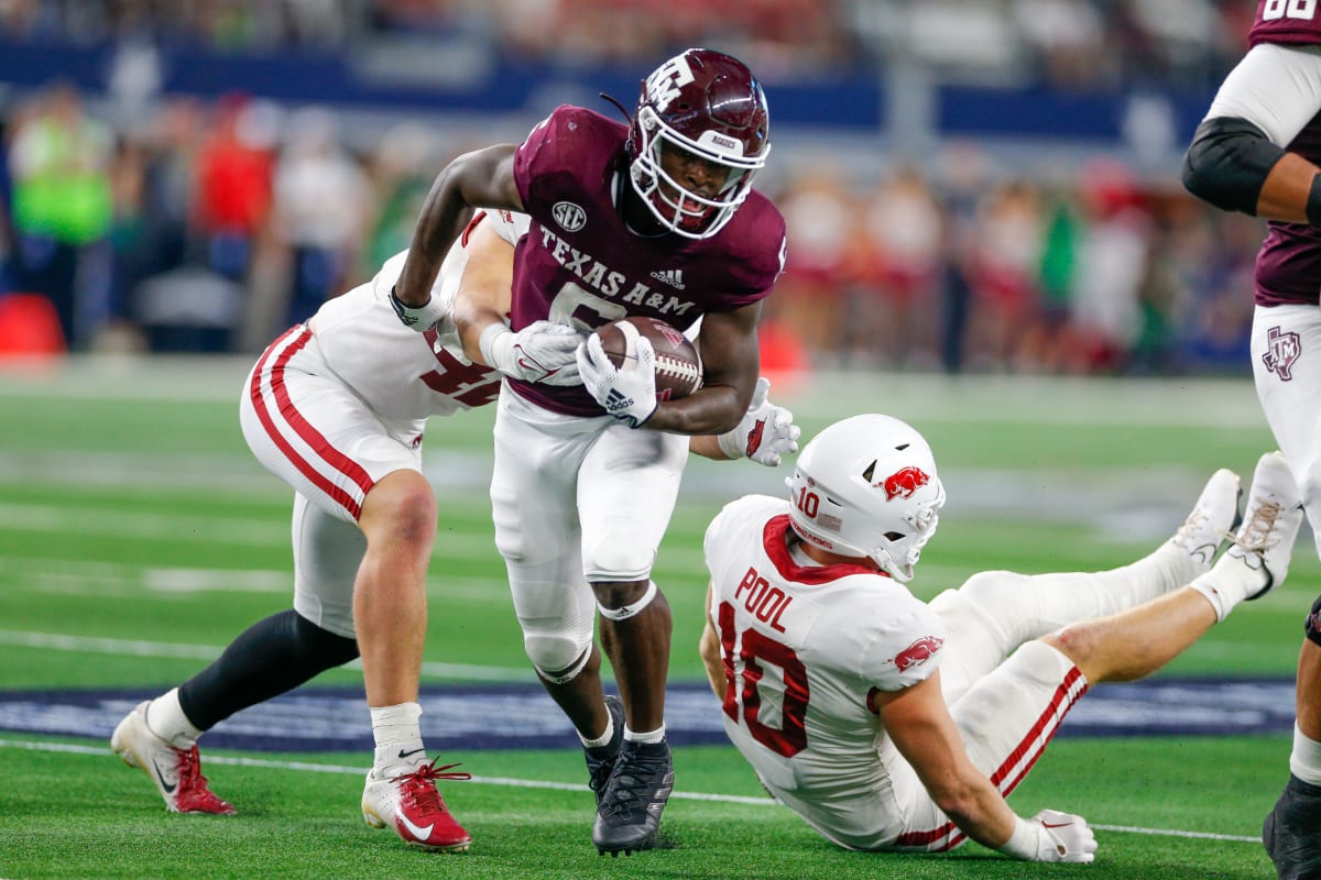 BREAKING Miami Dolphins Select Texas A&M RB Devon Achane No. 84