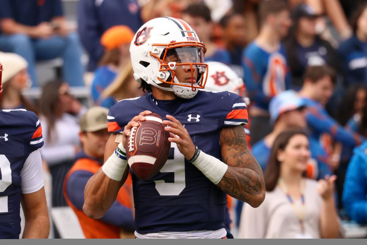 Auburn QB Robby Ashford responds to Payton Thorne commitment on Twitter