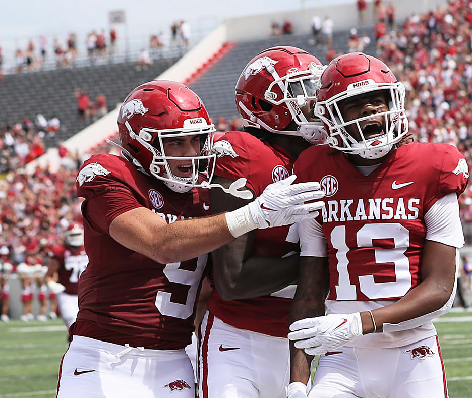 LOOK: Arkansas unveils new football uniforms - HawgBeat