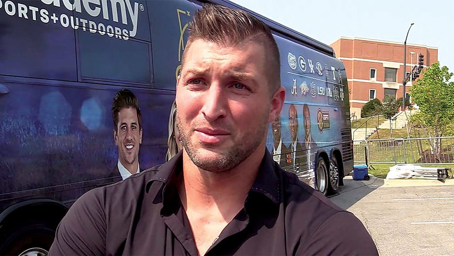 tim tebow sec network