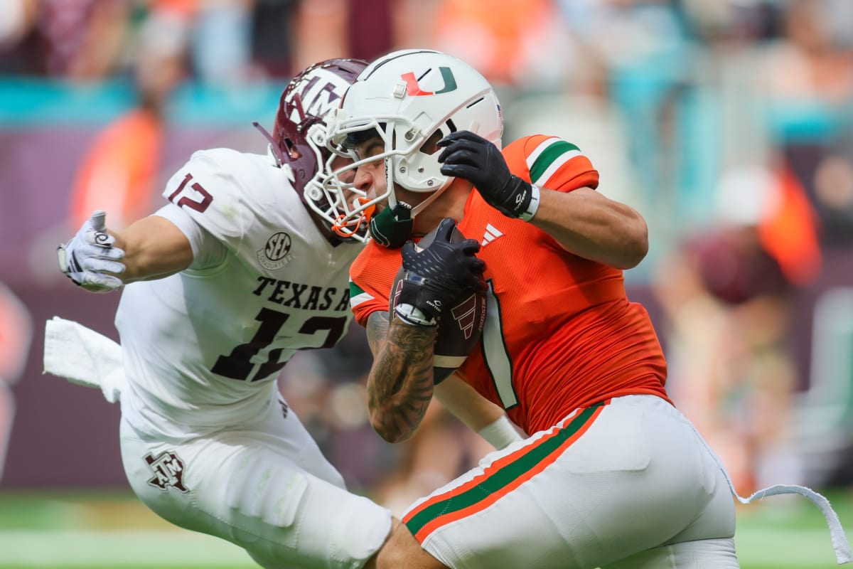 Miami Hurricanes shrug off slow start, thump Texas A&M Aggies 48