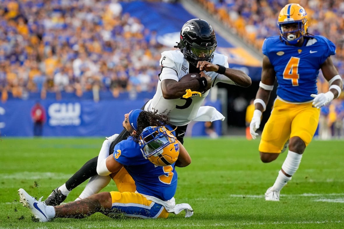 Bearcats football at Pittsburgh Panthers in 2023 River City Rivalry