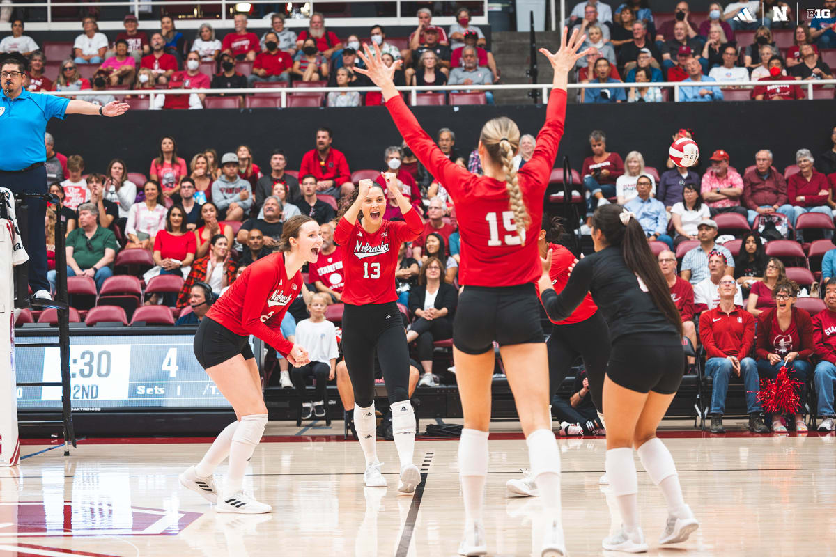 Nebraska volleyball team secures significant win against Stanford BVM