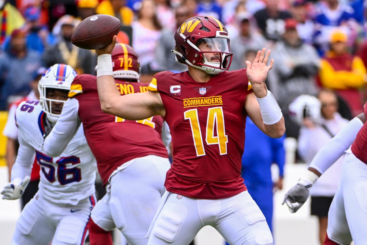 Washington Commanders pick Sam Howell as their starting quarterback