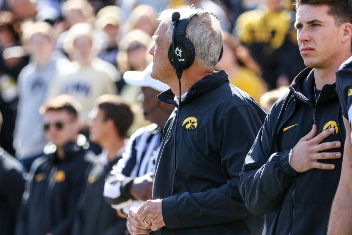 Iowa Coach Kirk Ferentz Praises Defense And Kalebs Return In Hard Fought Win Against Purdue 