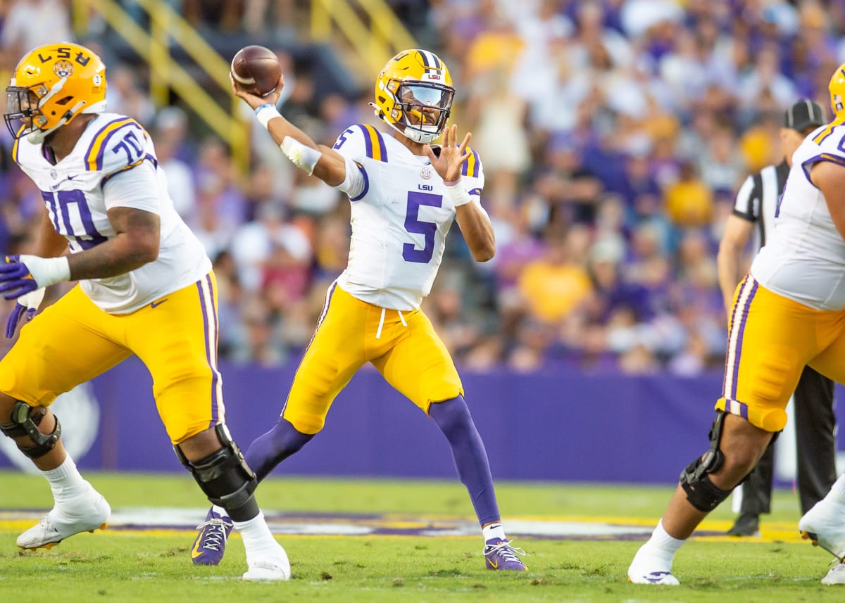 LSU Tigers Stars Jayden Daniels and Malik Nabers Projected as Top 10