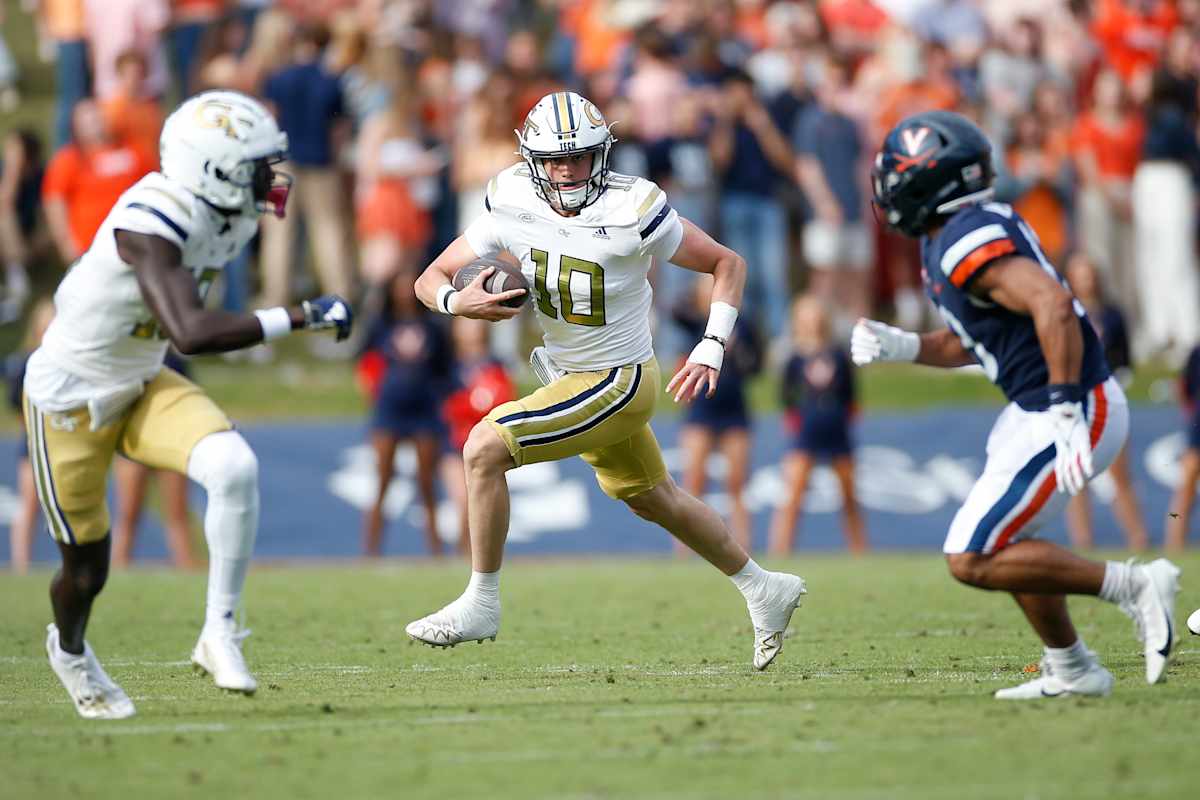 Georgia Tech's Quarterback Haynes King Ready To Bounce Back After Tough ...