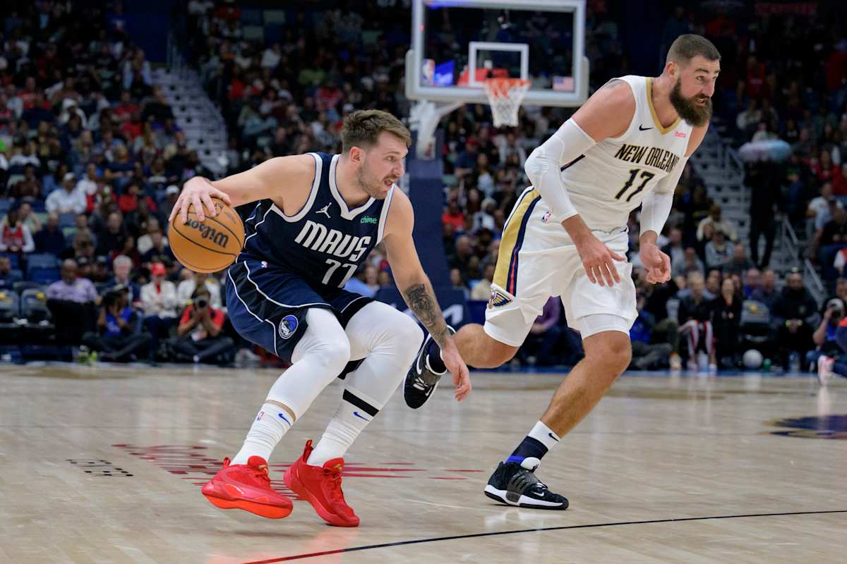 Mavericks Vs. Pelicans: Luka Doncic And Kyrie Irving Lead Mavericks To ...