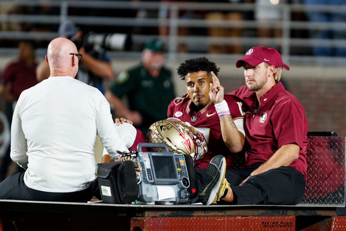 FSU Quarterback Jordan Travis Suffers Shocking Injury College Football